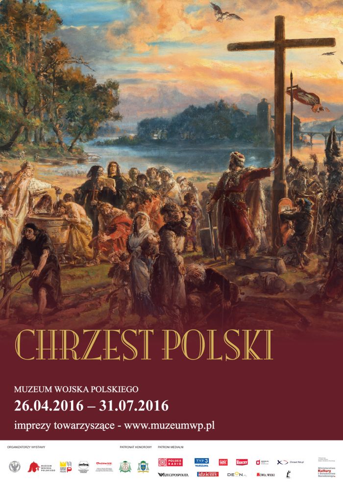Muzeum Wojska Polskiego plakat Chrzest Polski