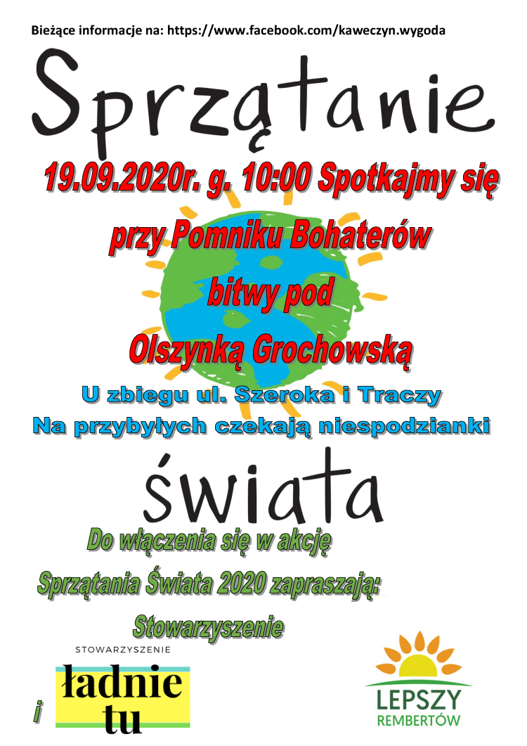 Sprzątanie świata 2020 r.